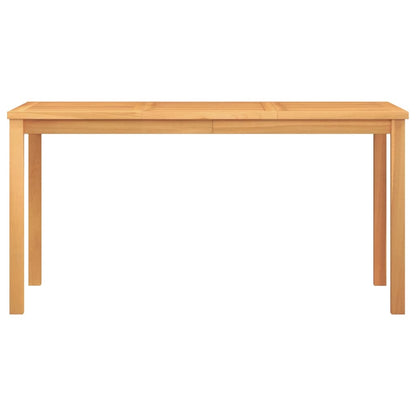 vidaXL 7 Piece Garden Dining Set Solid Wood Teak