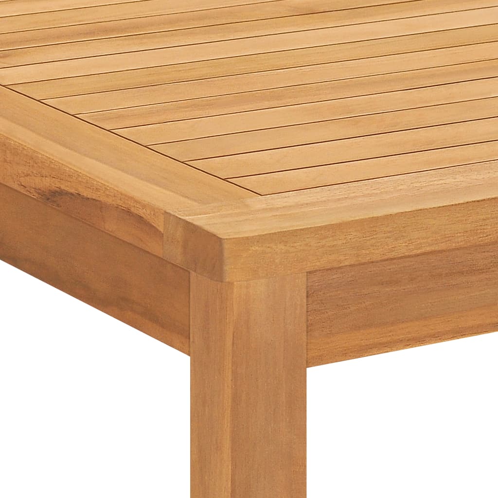vidaXL 7 Piece Garden Dining Set Solid Wood Teak