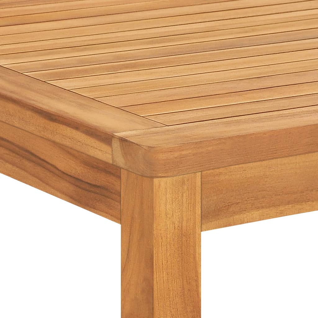 vidaXL 7 Piece Garden Dining Set Solid Wood Teak