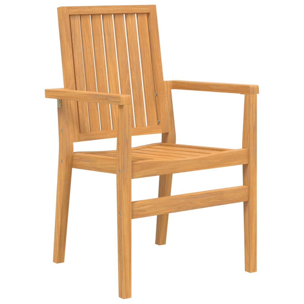 vidaXL 7 Piece Garden Dining Set Solid Wood Teak