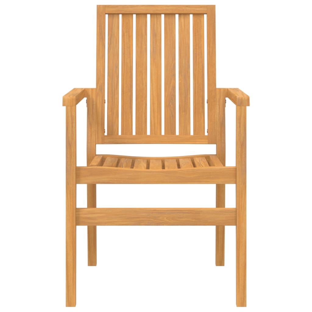vidaXL 7 Piece Garden Dining Set Solid Wood Teak