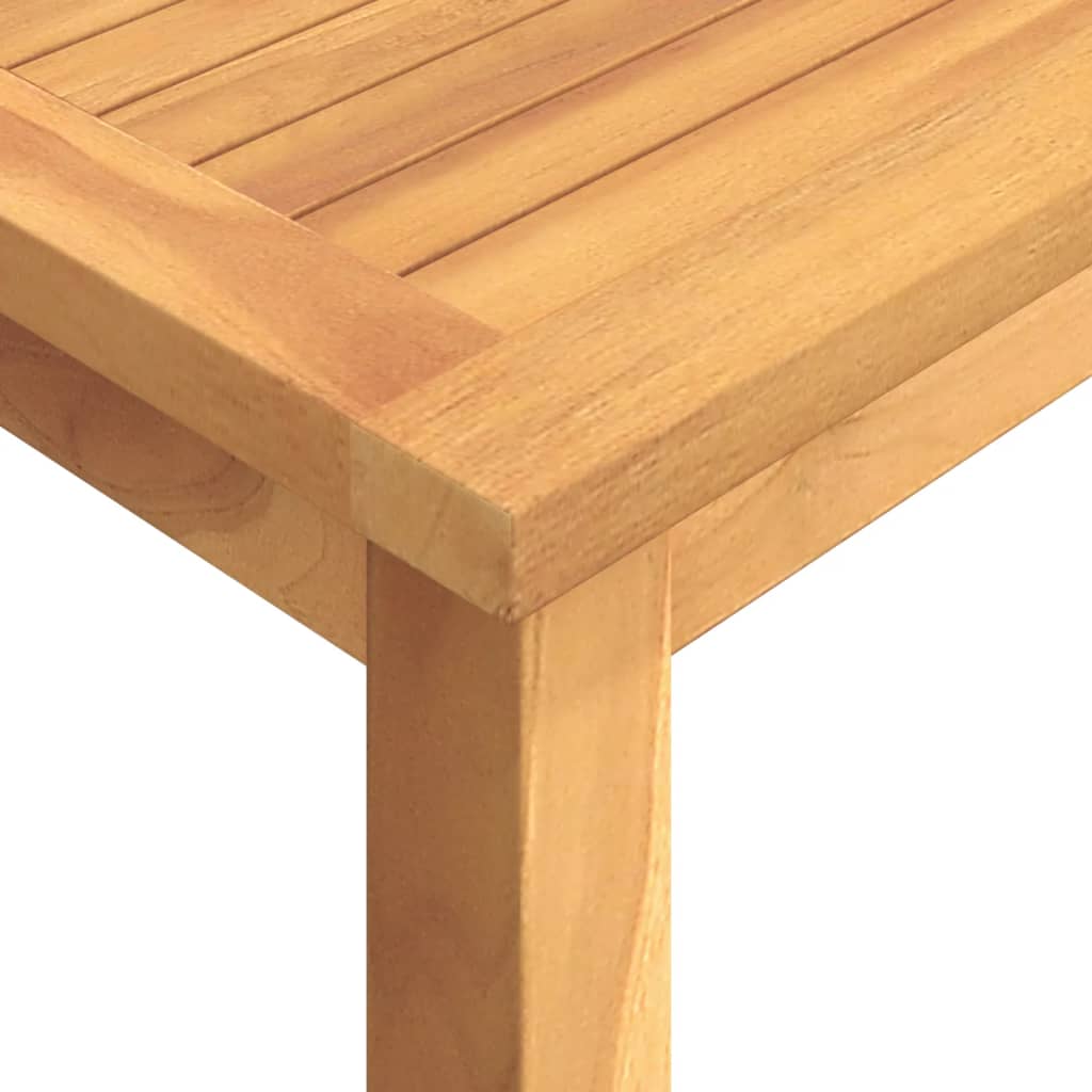 vidaXL 7 Piece Garden Dining Set Solid Wood Teak
