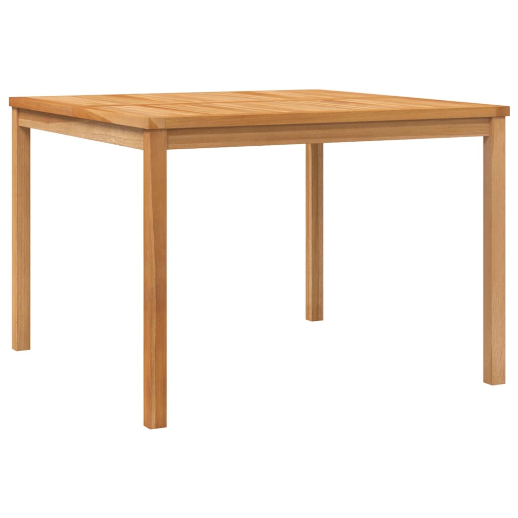 vidaXL 5 Piece Garden Dining Set Solid Wood Teak