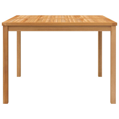 vidaXL 5 Piece Garden Dining Set Solid Wood Teak