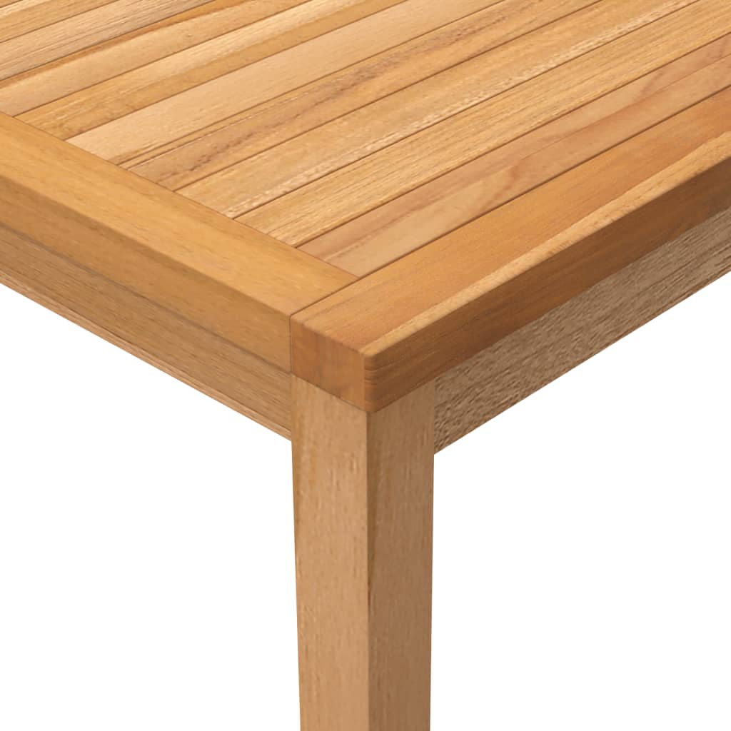 vidaXL 5 Piece Garden Dining Set Solid Wood Teak