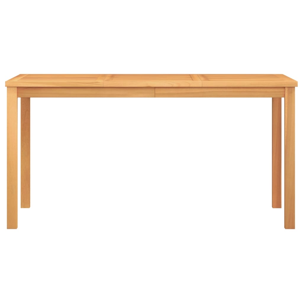 vidaXL 7 Piece Garden Dining Set Solid Wood Teak