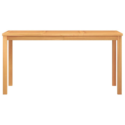 vidaXL 7 Piece Garden Dining Set Solid Wood Teak