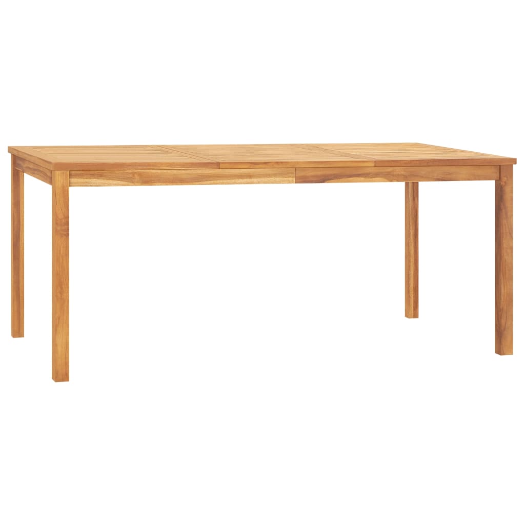 vidaXL Garden Dining Set | Teak Brown | Solid Teak Wood | Large | Stackable
