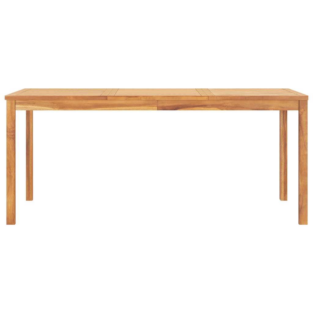 vidaXL Garden Dining Set | Teak Brown | Solid Teak Wood | Large | Stackable