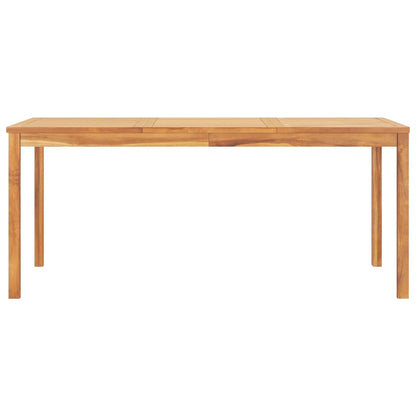 vidaXL Garden Dining Set | Teak Brown | Solid Teak Wood | Large | Stackable