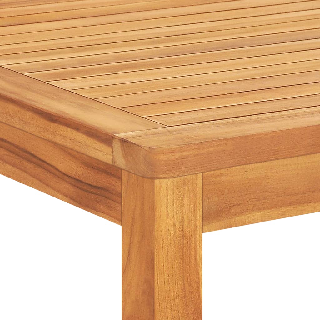 vidaXL Garden Dining Set | Teak Brown | Solid Teak Wood | Large | Stackable