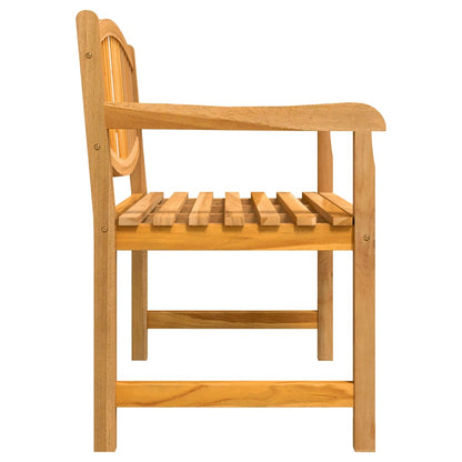 vidaXL Garden Dining Set | Teak | Solid teak wood | Regular | Stackable