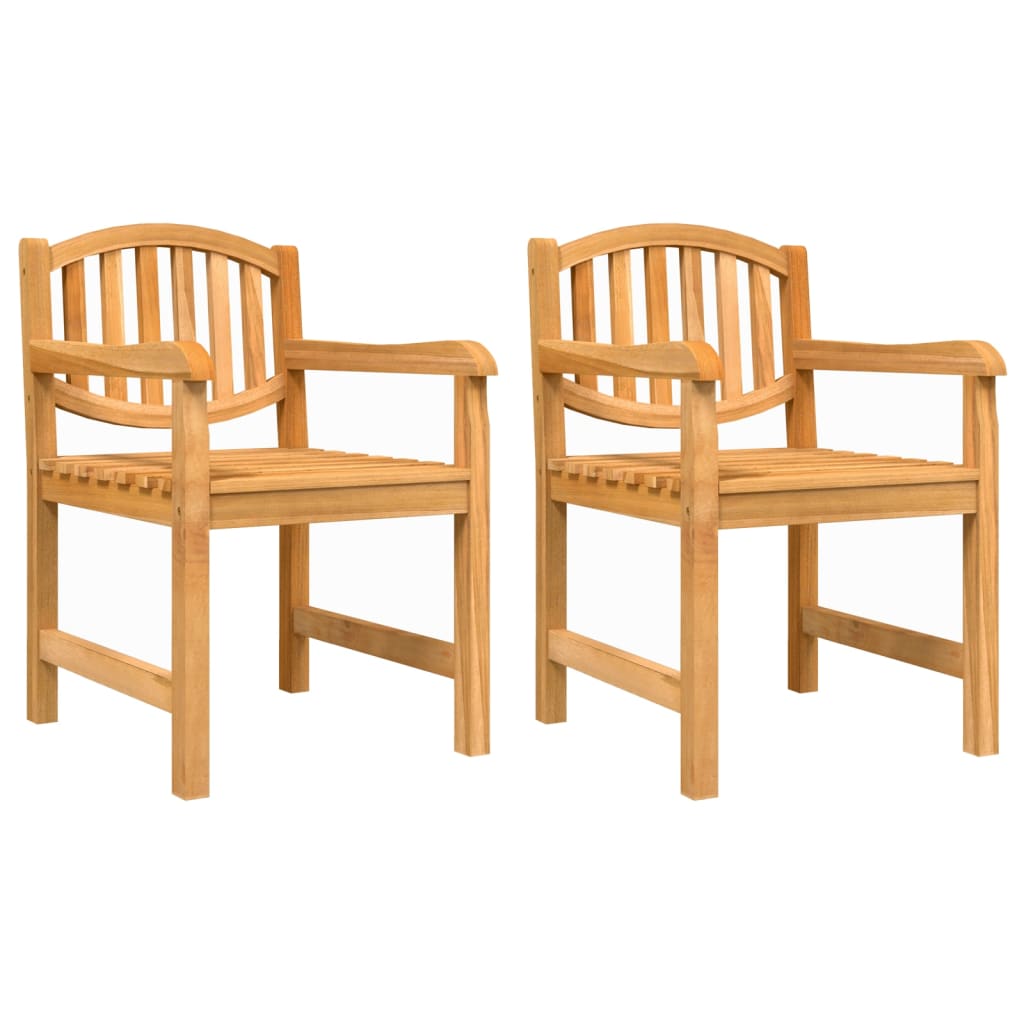 vidaXL 5 Piece Garden Dining Set Solid Wood Teak