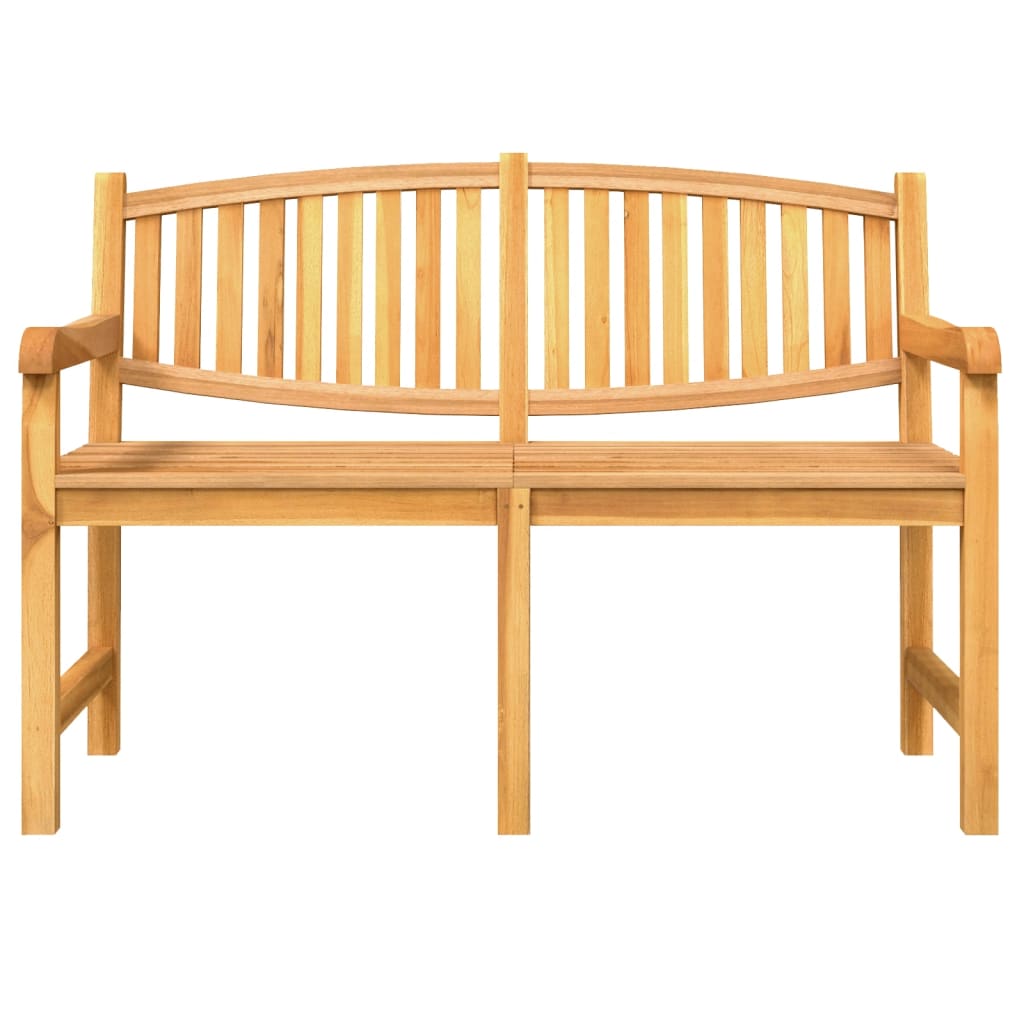 vidaXL 5 Piece Garden Dining Set Solid Wood Teak