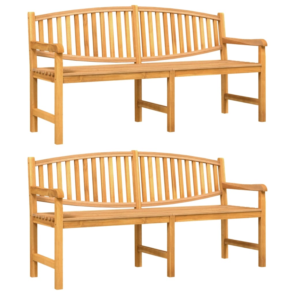 vidaXL 3 Piece Garden Dining Set Solid Wood Teak