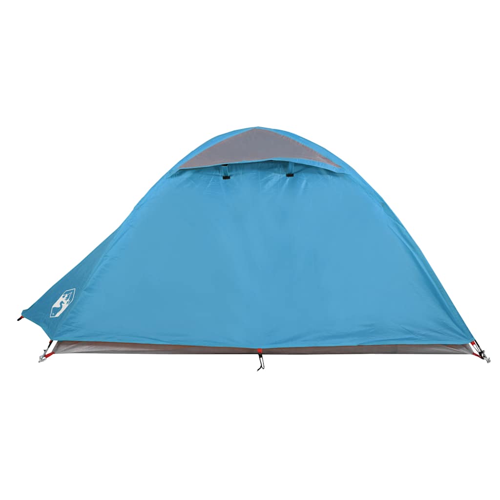 vidaXL Camping Tent Dome 2-Person Blue Waterproof