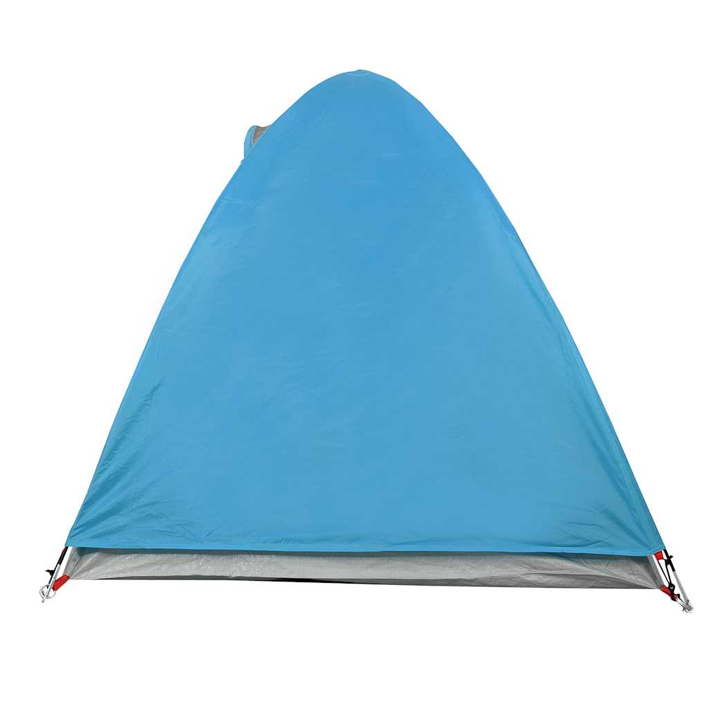 vidaXL Camping Tent Dome 2-Person Blue Waterproof