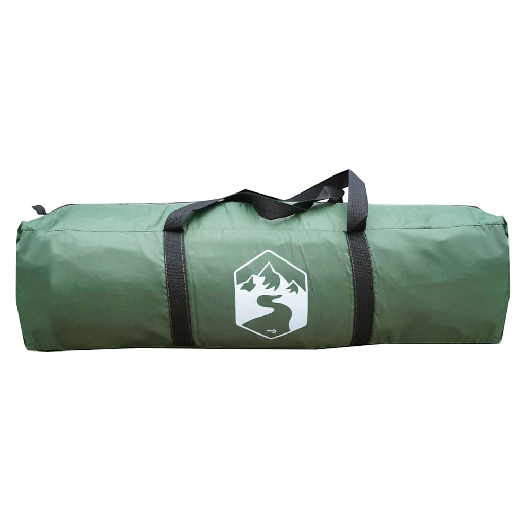 vidaXL Family Tent Dome 6-Person Green Waterproof