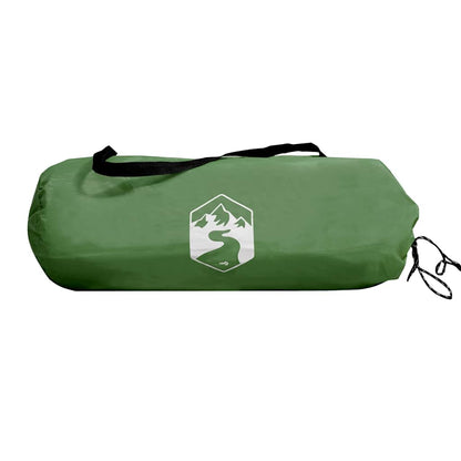vidaXL Camping Tent Dome 4-Person Green Waterproof