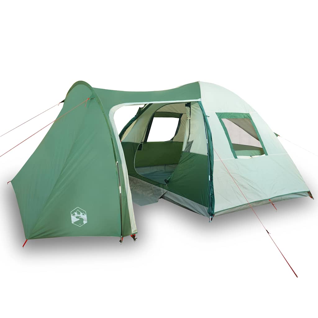 vidaXL Family Tent Dome 6-Person Green Waterproof