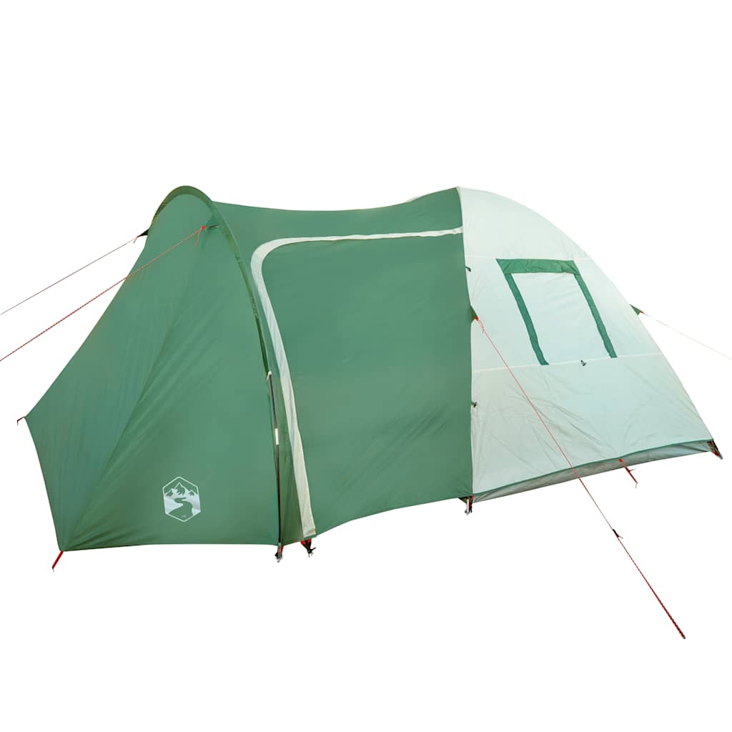 vidaXL Family Tent Dome 6-Person Green Waterproof