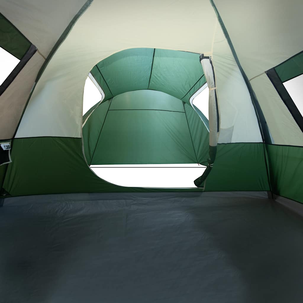 vidaXL Family Tent Dome 6-Person Green Waterproof
