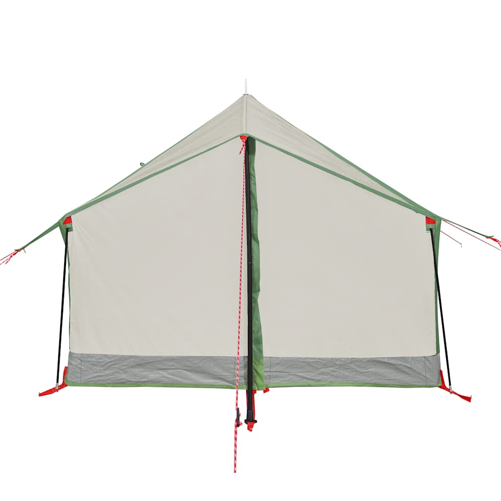 vidaXL Camping Tent 2-Person Green Waterproof
