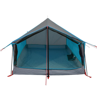 vidaXL Camping Tent 2-Person Blue Waterproof