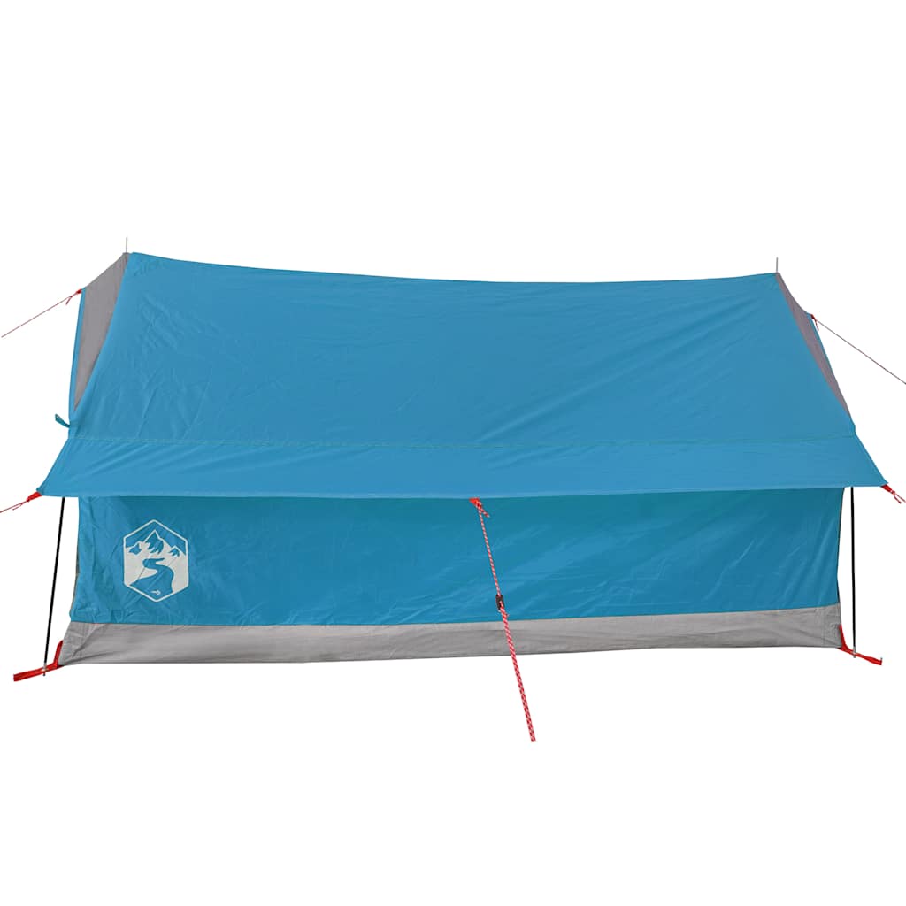 vidaXL Camping Tent 2-Person Blue Waterproof
