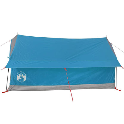 vidaXL Camping Tent 2-Person Blue Waterproof
