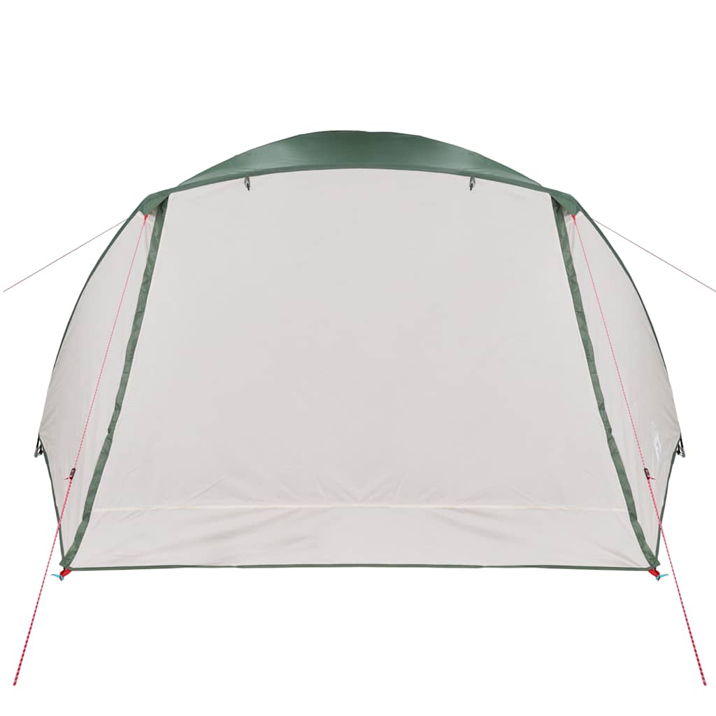 vidaXL Family Tent with Porch 6-Person Green Waterproof