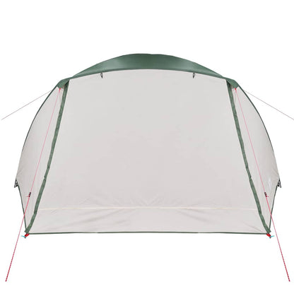 vidaXL Family Tent with Porch 6-Person Green Waterproof