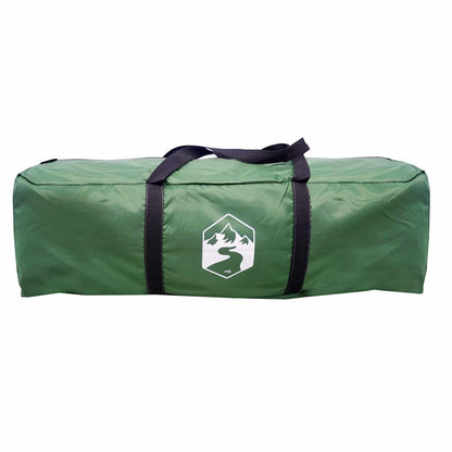 vidaXL Family Tent Crossvent 8-Person Green Waterproof