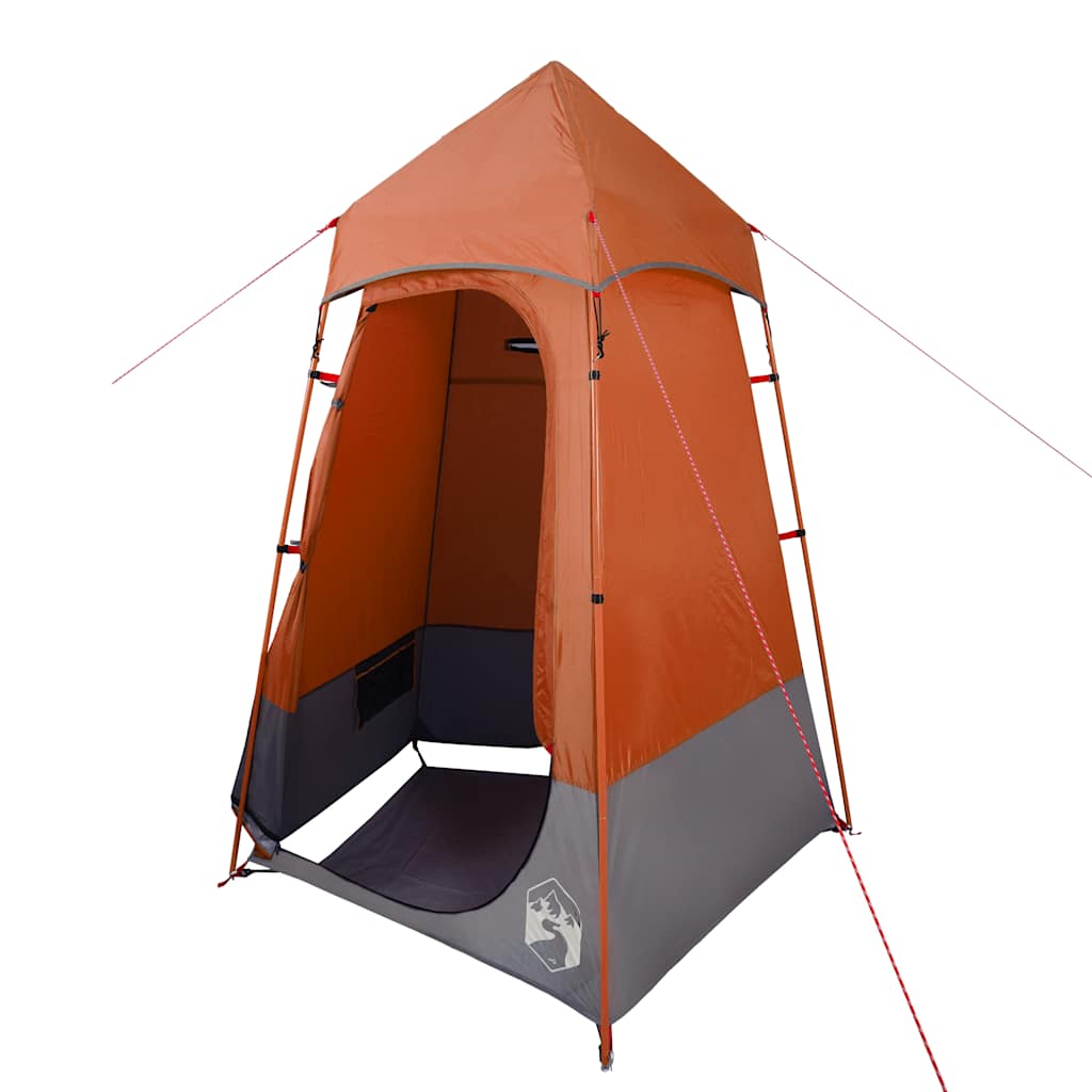 vidaXL Toilet Tent Orange Waterproof