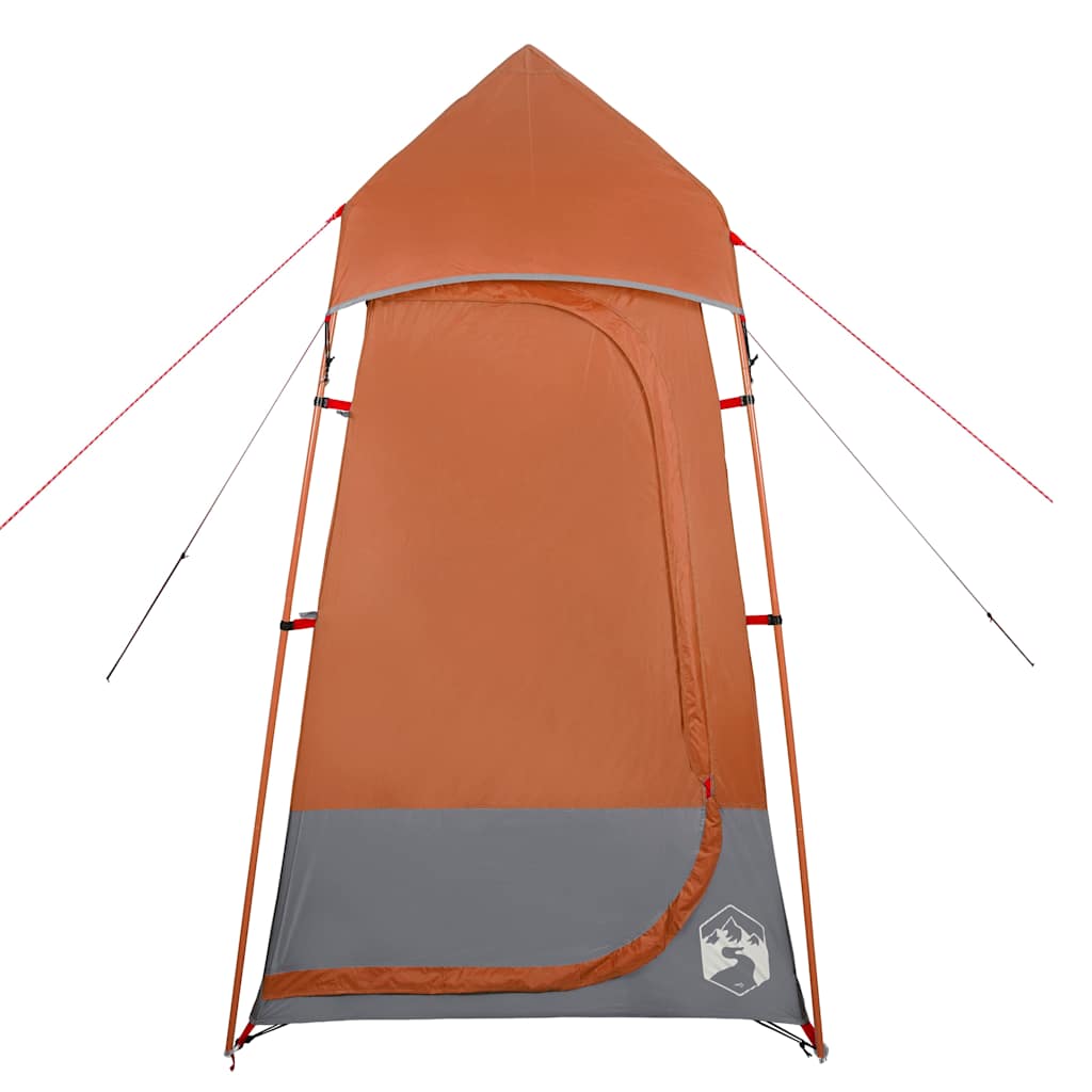 vidaXL Toilet Tent Orange Waterproof