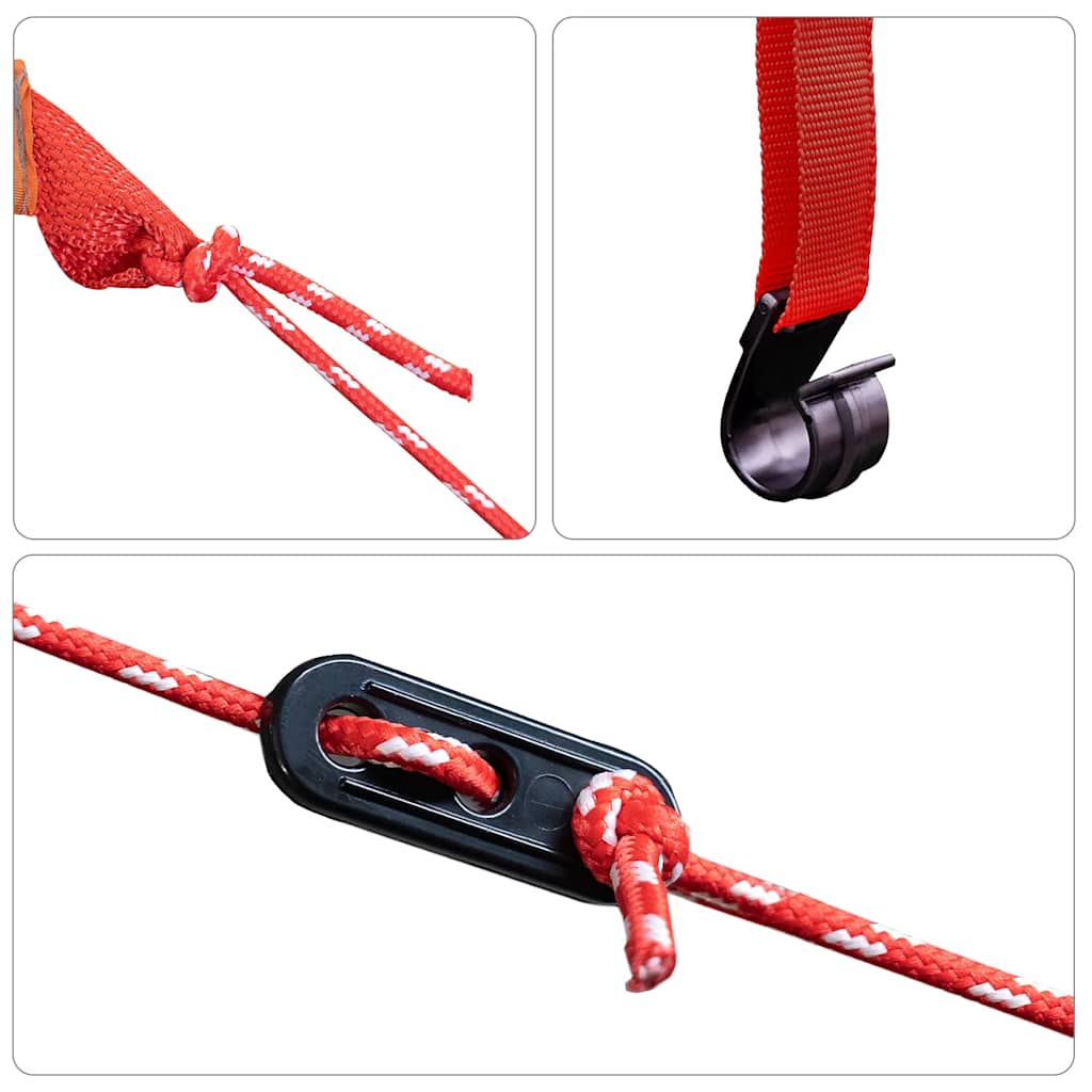 vidaXL Toilet Tent Orange Waterproof