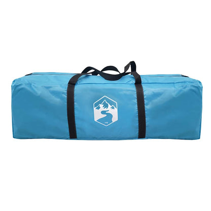 vidaXL Camping Tent Tipi 7-Person Blue Waterproof