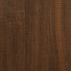 vidaXL Dining Table Brown Oak 180x90x76 cm Engineered Wood