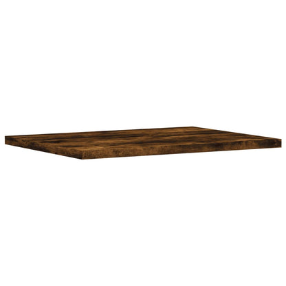 vidaXL Wall Shelves 4 pcs Smoked Oak 40x30x1,5 cm Engineered Wood