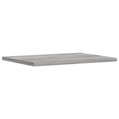 vidaXL Wall Shelves 4 pcs Grey Sonoma 40x30x1,5 cm Engineered Wood