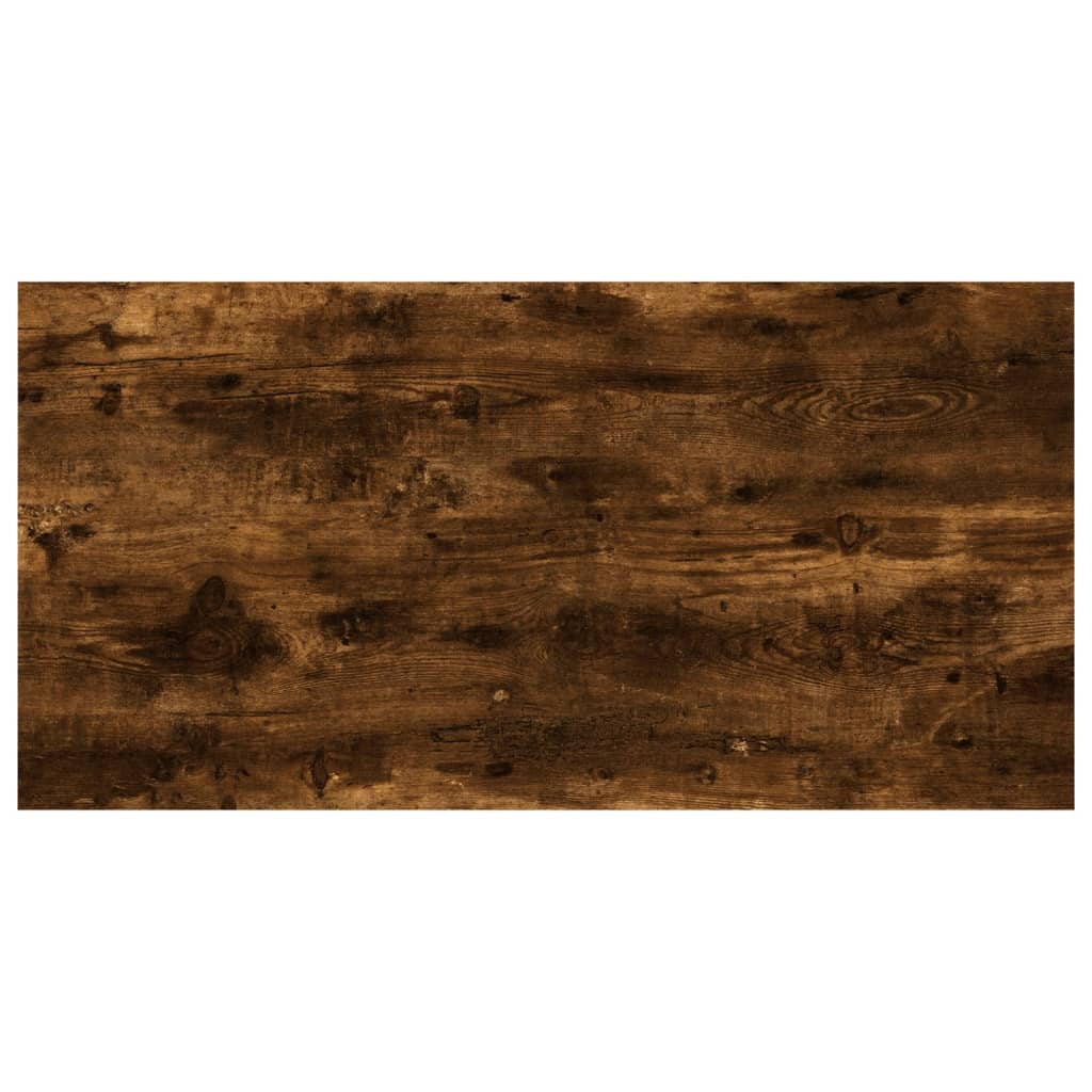 vidaXL Wall Shelves 4 pcs Smoked Oak 60x20x1,5 cm Engineered Wood