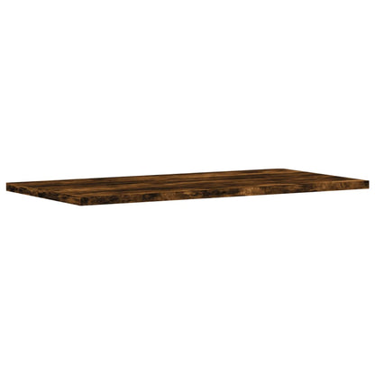 vidaXL Wall Shelves 4 pcs Smoked Oak 60x30x1,5 cm Engineered Wood