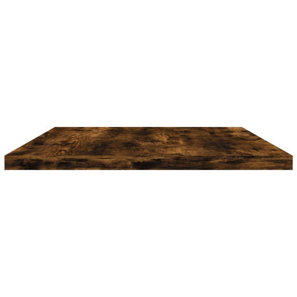 vidaXL Wall Shelves 4 pcs Smoked Oak 60x30x1,5 cm Engineered Wood