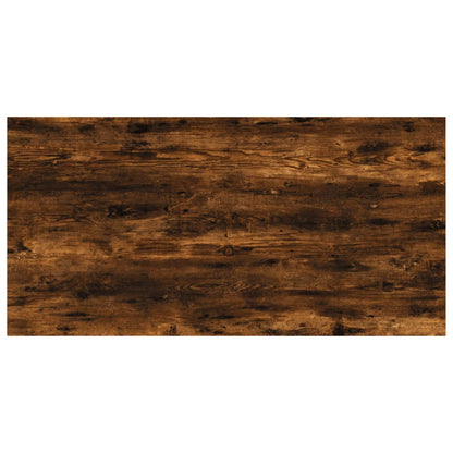 vidaXL Wall Shelves 4 pcs Smoked Oak 60x30x1,5 cm Engineered Wood