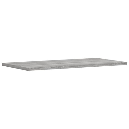 vidaXL Wall Shelves 4 pcs Grey Sonoma 60x30x1,5 cm Engineered Wood