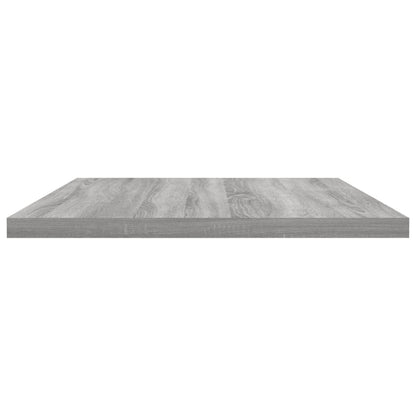 vidaXL Wall Shelves 4 pcs Grey Sonoma 60x30x1,5 cm Engineered Wood