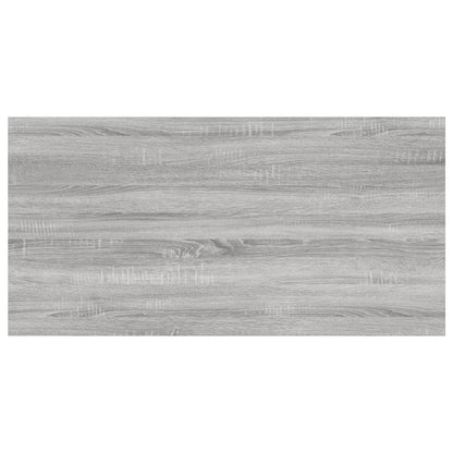 vidaXL Wall Shelves 4 pcs Grey Sonoma 60x30x1,5 cm Engineered Wood
