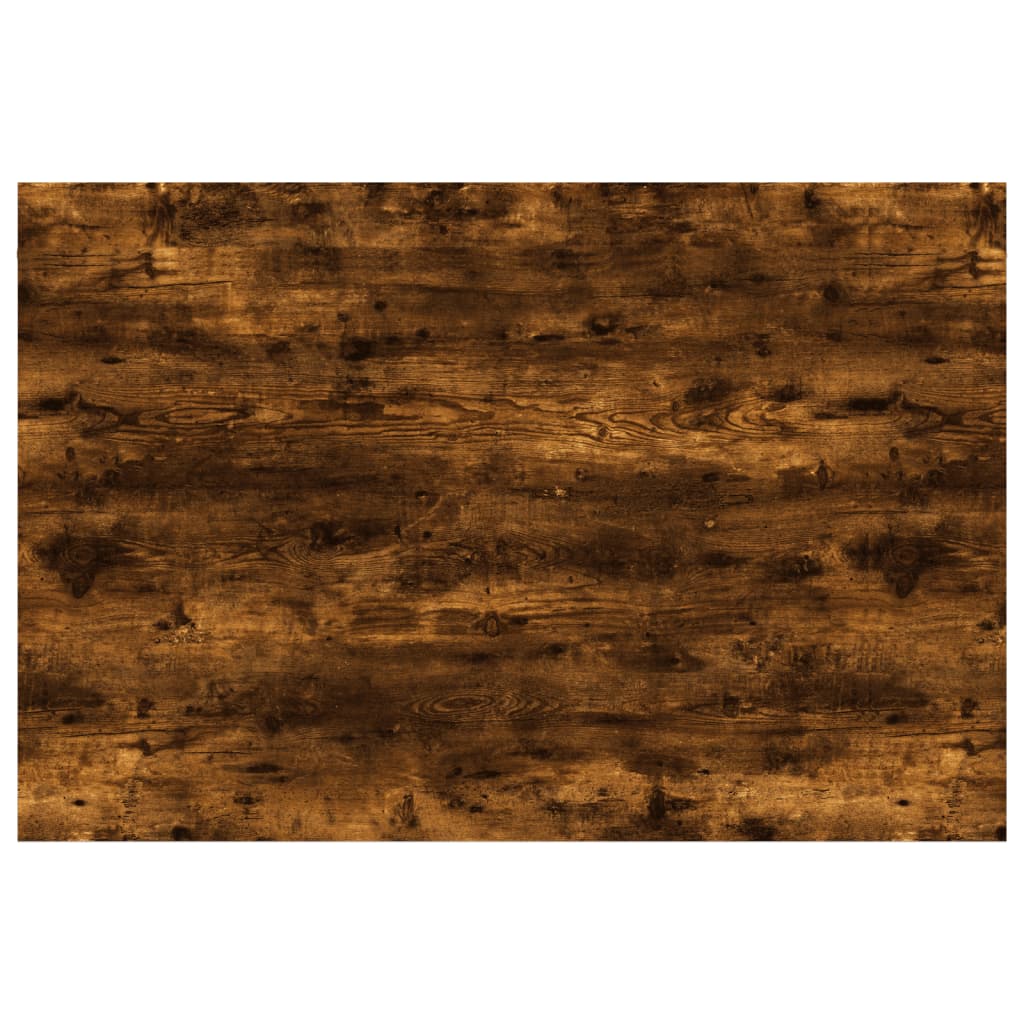 vidaXL Wall Shelves 4 pcs Smoked Oak 60x40x1,5 cm Engineered Wood