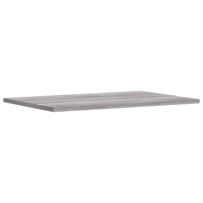 vidaXL Wall Shelves 4 pcs Grey Sonoma 60x40x1,5 cm Engineered Wood