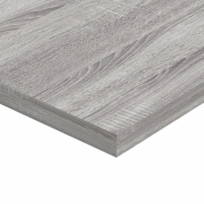 vidaXL Wall Shelves 4 pcs Grey Sonoma 60x40x1,5 cm Engineered Wood